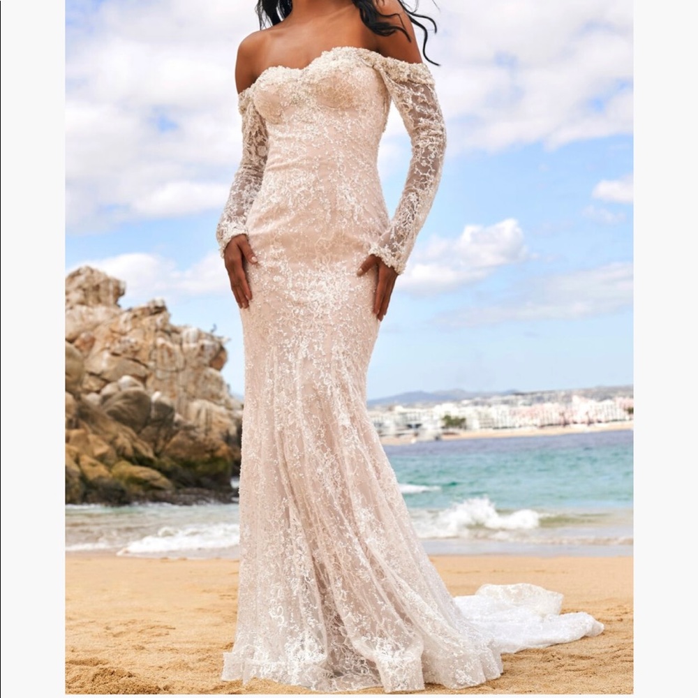 NWT Sherri Hill Bridal size 10.